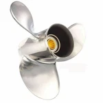 Solas 4121-093-09A Suzuki Propeller Stainless Steel Rh 9.9-15HP 9-1/4''X9'' Md. Fixed Price $198.65.