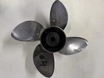 Evinrude Johnson Stainless Renegade Propeller 14 1/2 X 17 Right Hand. Fixed Price $250.00.