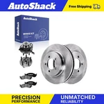 Front Brake Rotors Ceramic Pads Hubs Ford, Explorer 2006-2010. Fixed Price $163.64.