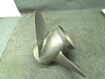 Michigan Wheel Stainless Steel Propeller 013043 15 Dia 17P Left Hand Rot. Fixed Price $80.00.