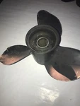 Quicksilver Aluminum Propeller 2038P19. Fixed Price $12.95.