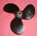 Quicksilver 10 1/2 X FP-296 Aluminum Propeller Force 60HP (53-17). Fixed Price $115.00.