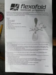 Two Flexofold 2 Blade Folding Shaft Propellers 1713RA. Fixed Price $800.00.