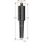 Lenco Marine Actuator, 1/4" Stroke, 102XD 12V, 5/16 15060-001. Fixed Price $299.00.