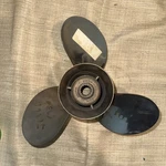 Michigan SSO-519-II-C Stainless Propeller 13 Spline X 19" Used Boat Parts. Fixed Price $200.00.