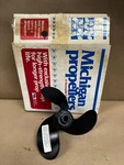 New Michigan Johnson & Evinrude 8 1/2 X 9 Aluminum Outboard Propeller # 012032. Fixed Price $69.99.