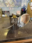Stainless Steel Yamaha Made Boat Propeller -- 13-1/4" Diameter X 18" Pitch. Fixed Price $439.00.
