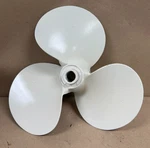 Used Oem Omc Johnson & Evinrude 11 X 9 Aluminum Outboard Propeller # 376738. Fixed Price $73.00.