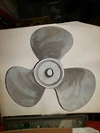 Johnson Aluminum 14 X 17 Propeller. Fixed Price $69.99.