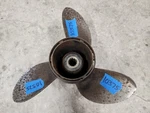 12 3/4" X 21P Omc Evinrude Johnson Ss Propeller, 384702, 13 Spline, P10375. Fixed Price $115.00.