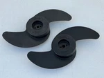 (2) Minnkota 2061125 MKP-6 Trolling Motor Props 10" Weedless Endura Riptide Edge. Fixed Price $14.50.