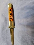 The Bay Stiletto 9 Inches Total. 4 Blade. New Box. Fixed Price $28.00.