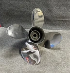 Omc Blade Prop 13 3/4 X 23 Pitch Stainless Steel Used 505084 Johnson Evinrude. Fixed Price $400.00.