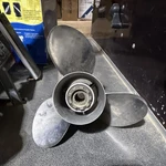 Stainless Steel Boat Prop Quicksilver Model 48 72500 21 Pitch 15 Spline. Fixed Price $225.00.