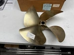 Acme #1575 - 14 X 20 Inboard Propeller Lefthand Nibral Cup Splined Bore Blade. Fixed Price $409.00.