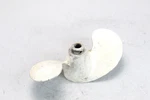 PJ-300 Johnson Evinrude 8 X 7-1/4 Aluminum Propeller 6-15 Hp 2-BLADE Pin Drive. Fixed Price $68.00.
