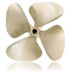 Oj Ski 448 13.7 X 17 Blade Left Hand Nibral Inboard Propeller 1/8" Bore. Fixed Price $630.00.