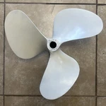 Ellis Aluminum 17X16P Left Hand Inboard Propeller Splined. Fixed Price $250.00.