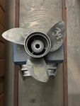 SS#342 13.375X17 Rh Michigan Wheel 3B Stainless Steel Propeller. Fixed Price $325.00.