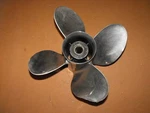 Evinrude/johnson/omc Turbo Stainless Steel Boat Prop 13 3/4 X 25. Fixed Price $129.50.
