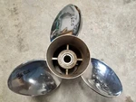 Counter 14 5/8" X 23P Michigan Wheel Ss Propeller, 033033, Mercury Yamaha, P3625. Fixed Price $228.00.