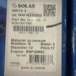 Solas Prop Amita C3 Johnson/evnrd/brp Alum Small Gc #2311-120-17. Fixed Price $89.00.