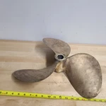 Federal Brass 3 Blade Boat Propeller 18RH22, 18X22RH, 1-1/4"- 1" Taper Shaft. Fixed Price $351.97.