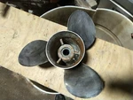Mercury Quicksilver Stainless Propeller 48 73980 A5 Right Hand Rot 14" Dia X 19P. Fixed Price $95.00.