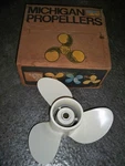 Michigan Propellers PJ200 Aluminum 15.75" X 13" 3-BLADE 012059 New. Fixed Price $89.99.