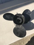 Large Mercury Boat Propeller. Part NO.48-832832-CI-21. Fixed Price $50.00.