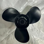 Michigan Wheel Black Aluminum Propeller 9 3/8 X 12 022003 24-P14. Fixed Price $95.00.