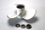 68U-45941-00-00 Yamaha Dual Thrust 12-1/4 X Propeller 25-60 Hp Mo Wty. Fixed Price $110.00.