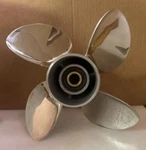 X 21 Stainless Steel Outboard Prop For Yamaha 50-130HP 15SPLINE Rh 4BLADES. Fixed Price $235.00.