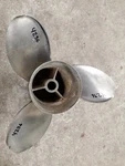 Counter 14 3/4" X 21P Mercury Stainless Propeller, 48-13243-21, Mirage, P4236. Fixed Price $134.00.