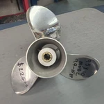 Solas Outboard Propeller Stainless Steal 3 Blade 9.5X10 Right Hand 9.9 Mercury. Fixed Price $225.00.