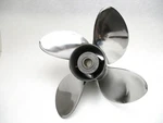 0176058 Omc Renegade Bass 13 1/2" X 23 Pitch 4 Blade Stainless Prop. Fixed Price $574.99.