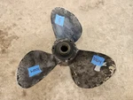 Aluminum 14" X 18P Omc Evinrude Johnson Propeller, 381187, Pin Drive Hub, P10614. Fixed Price $36.00.