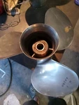 Michigan Wheel 15 1/4 X SSV-172 Stainless Steel Propeller Volvo Penta. Fixed Price $200.00.