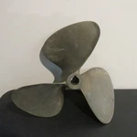 Blade Brass Boat Propeller. 13X14L. 11/8. Mr Minus By Dymex.. Fixed Price $69.99.