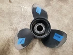 Aluminum 13 1/4" 17P Quicksilver Prop, QA2206X, Fits All Makes, Flo Torq #2158. Fixed Price $23.00.