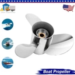 1/2X18 Outboard Propeller For Yamaha Engines 50-130HP 15 Tooth Stainless, Rh. Fixed Price $295.99.