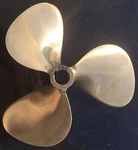 Michigan Dyna Jet Cupped 3-BLADE 1.13" 28MM Nibral X 12 Rh Chris Craft Skiff. Fixed Price $345.00.