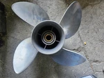 Solas 4-BLADE Stainless Propeller Series Rubex HR4 #9553-140-23. Fixed Price $300.00.