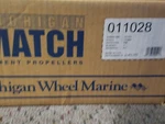 Michigan Wheel P/n 011028 11-3/4 X 17 Replaces Johnson Evinrude 763462. Fixed Price $175.00.