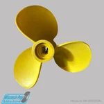 Mercury Emergency Use 3 Blade Plastic Propeller 48-814700A1 14X19P Rh. Fixed Price $45.95.