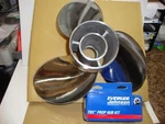 Evinrude Ss Prop/ Blade Rh Rebel/ 15.75 X 15/ 763984. Fixed Price $535.00.