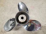 1/4" X 15P Stiletto Advantage 2 Ss Prop, 40315 V/O1415, 19 Spline Volvo P6404. Fixed Price $278.00.