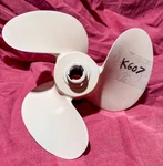 Wheel 10.25 X 11 Aluminum Propeller For Evinrude 60-90 Hp 1960 68 (K607). Fixed Price $65.00.