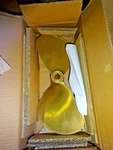 Michigan Wheel X Blade Bronze SAILOR2 Propeller Rh 1" Bore 15R13 Nib. Fixed Price $299.99.