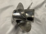 Mercury Quicksilver Laser Ii Stainless Steel Propeller Standard Rotation 19P. Fixed Price $250.00.